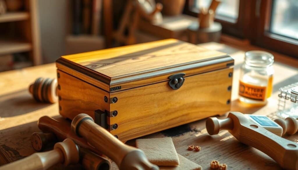 DIY wooden jewelry box projects