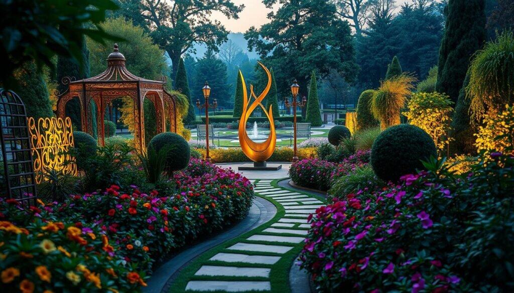 artistic garden features