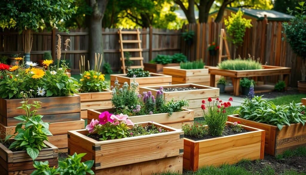 diy planters outdoor