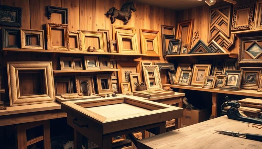 handcrafted frames
