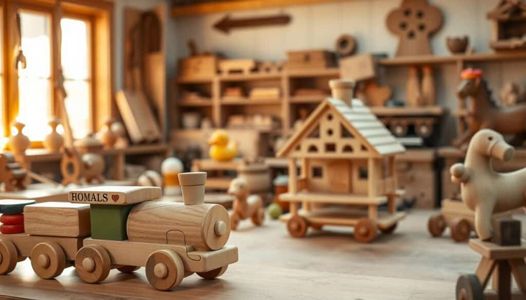 handmade wooden toys