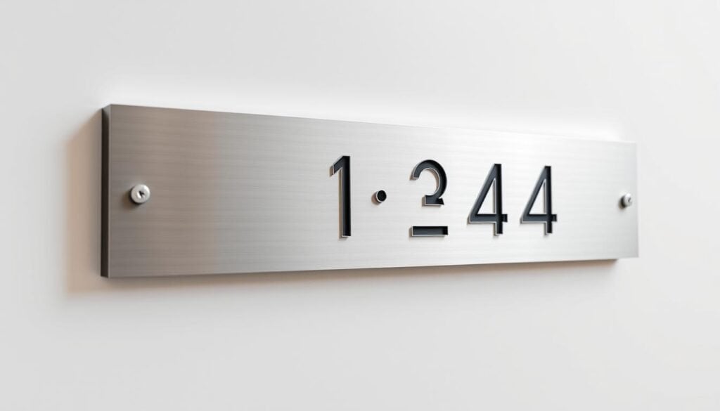 modern minimalist house number plaques modern minimalist house number plaques