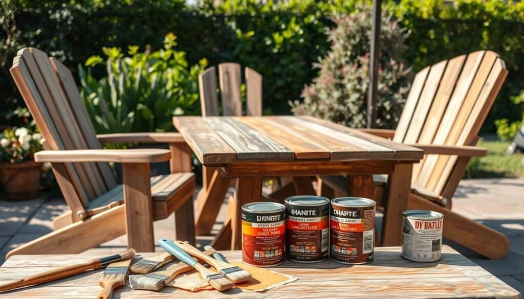 weatherproofing DIY patio furniture