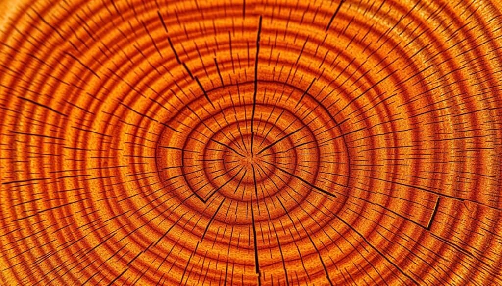 wood slice art grain patterns