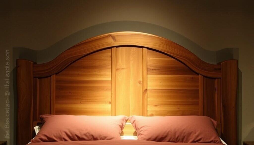 wooden headboard design