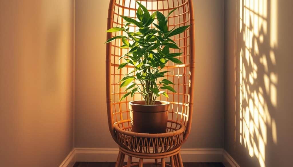 Bamboo Plant Stand