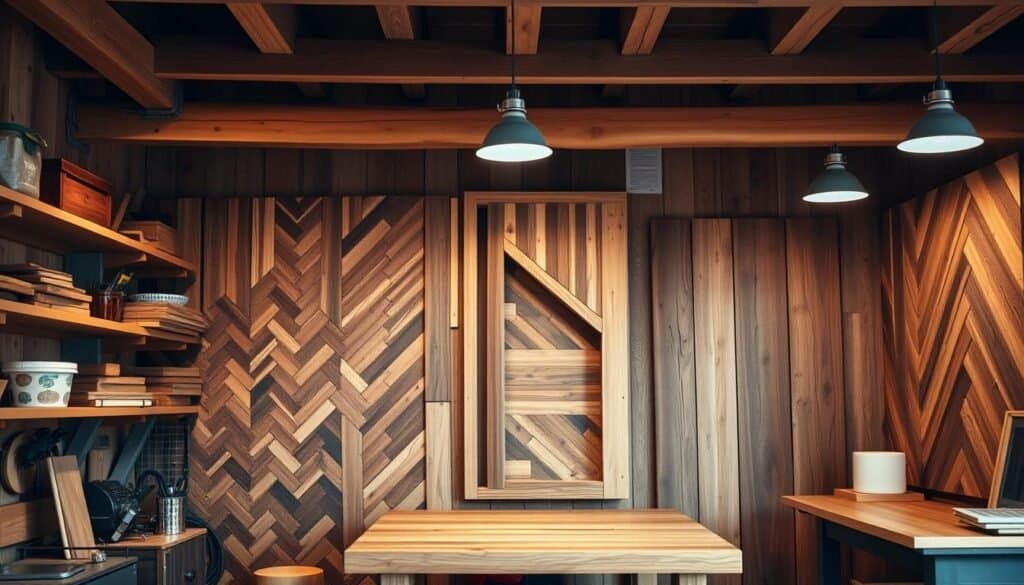DIY wood wall projects