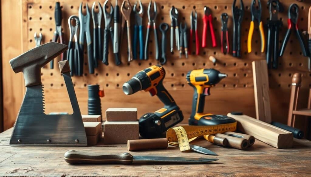 basic woodworking tools