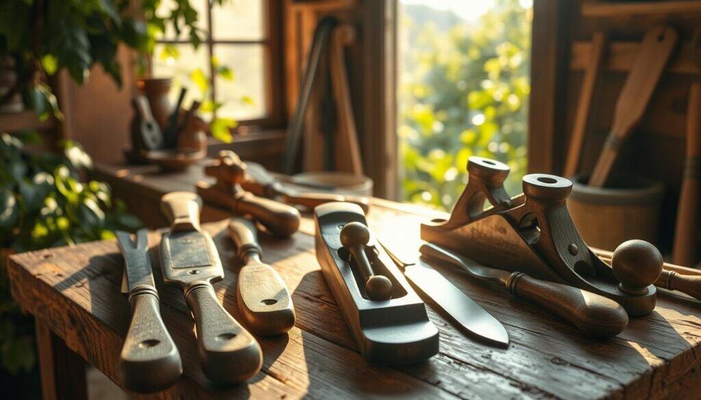 boho woodworking hand tools