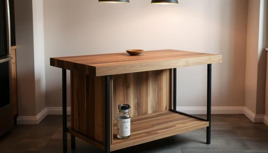 budget-friendly kitchen island