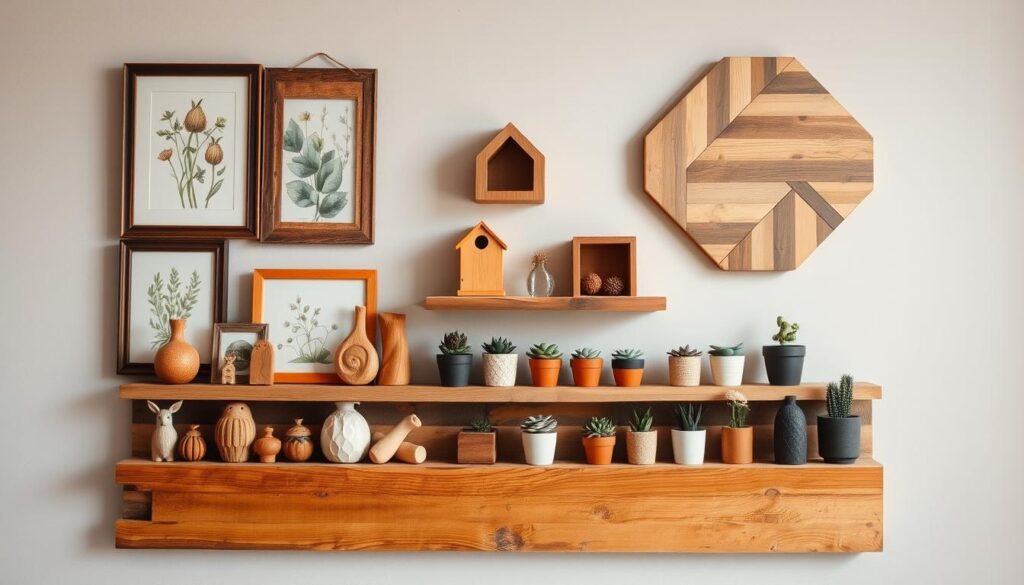 budget-friendly wooden wall decor