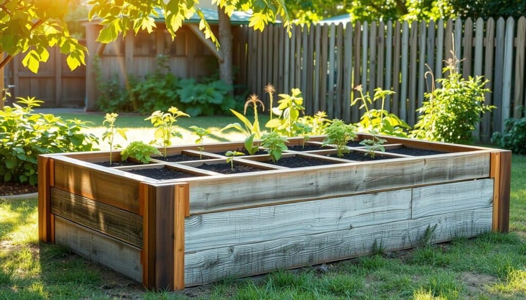 building raised garden bed