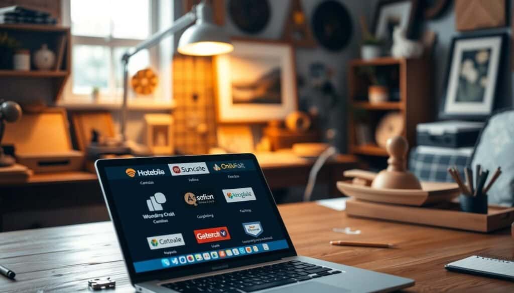 choosing online platforms for handmade crafts