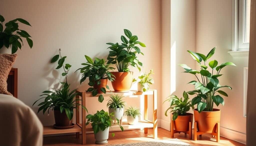 corner plant stand ideas