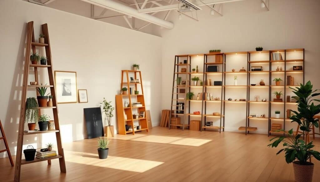 creative diy wooden ladder shelf projects