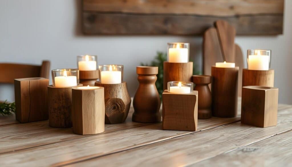 farmhouse candle holders