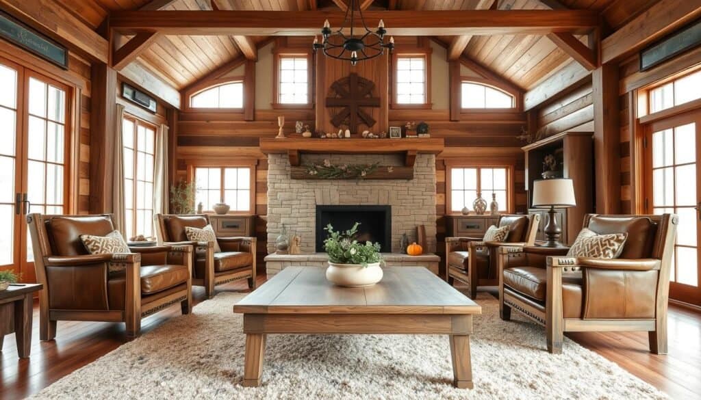 farmhouse wood decor