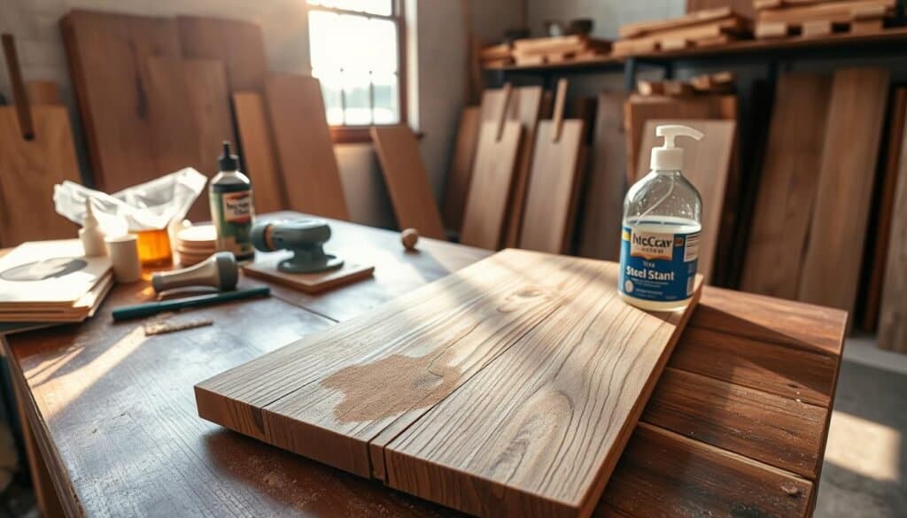 finishing reclaimed wood