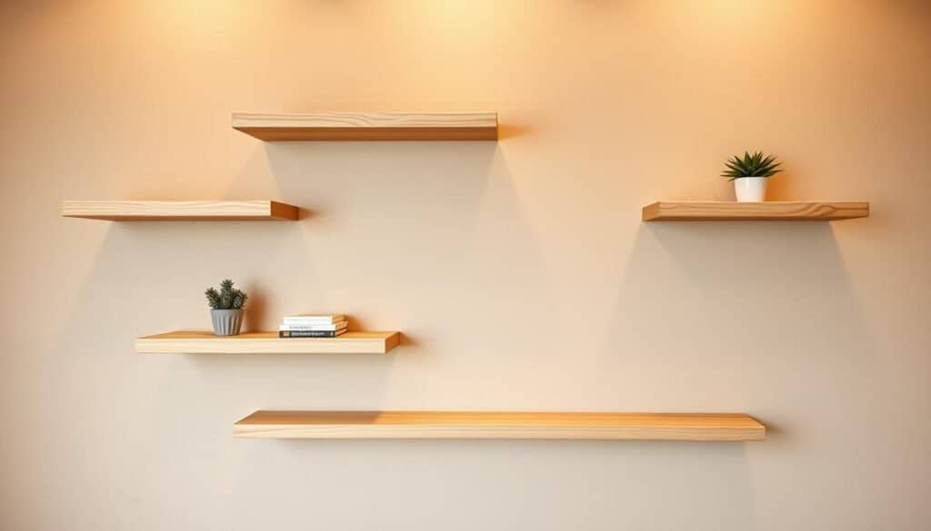 floating shelves