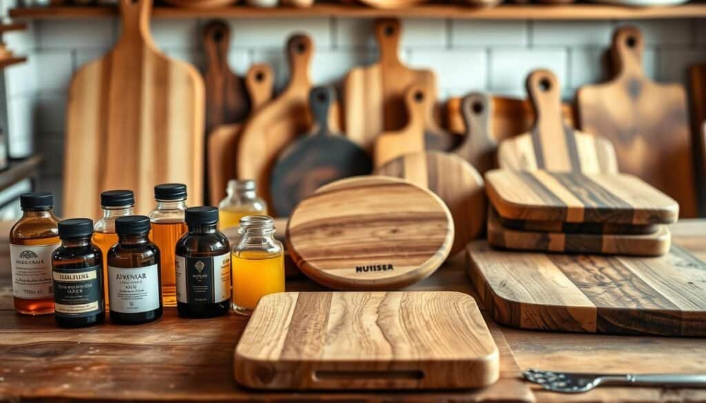 food-safe finishes for wooden serving boards