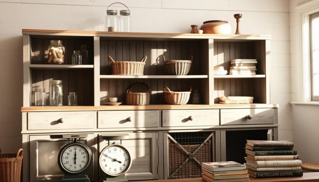 functional farmhouse storage