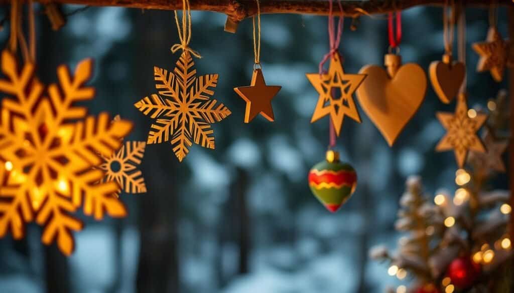 handmade Christmas ornaments