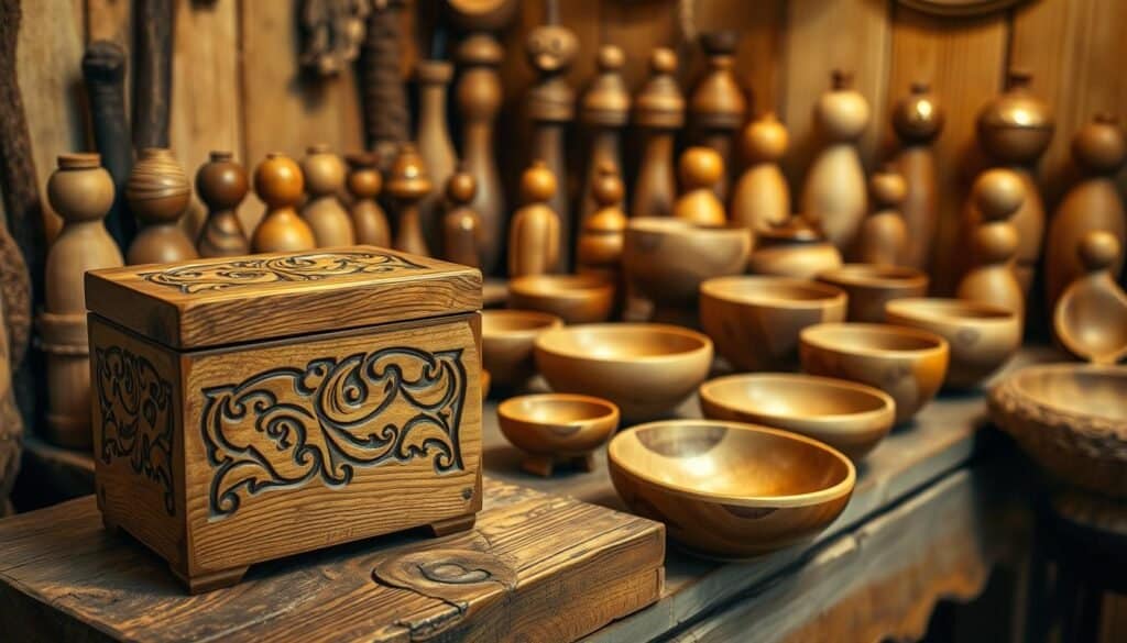 handmade wooden crafts