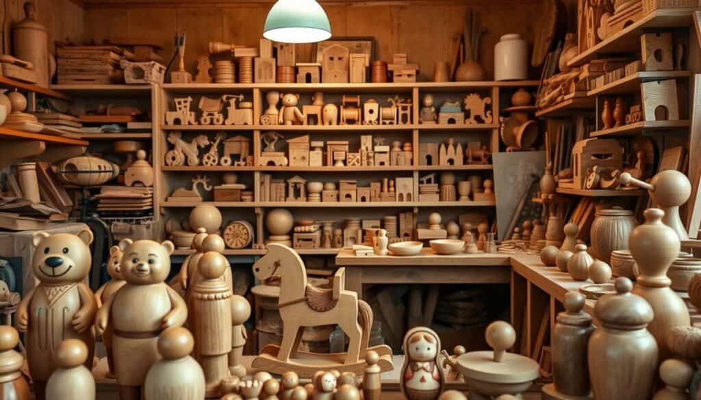handmade wooden toys