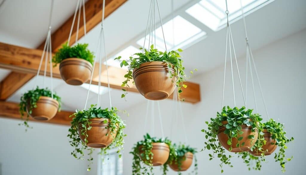 hanging plant pots