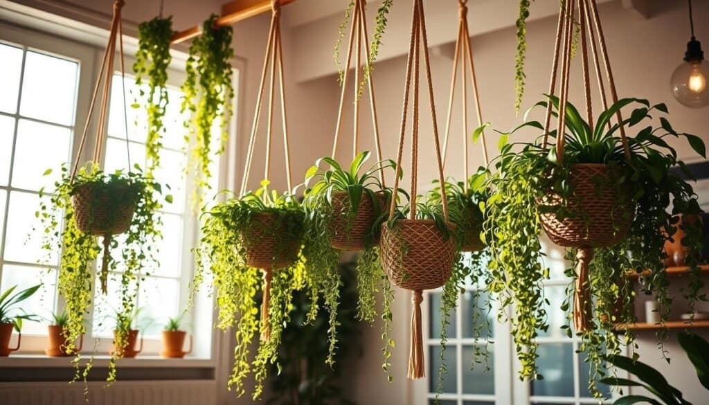 hanging plants indoor