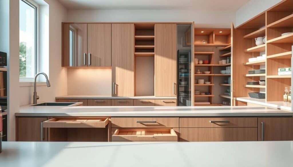 hidden kitchen storage hacks