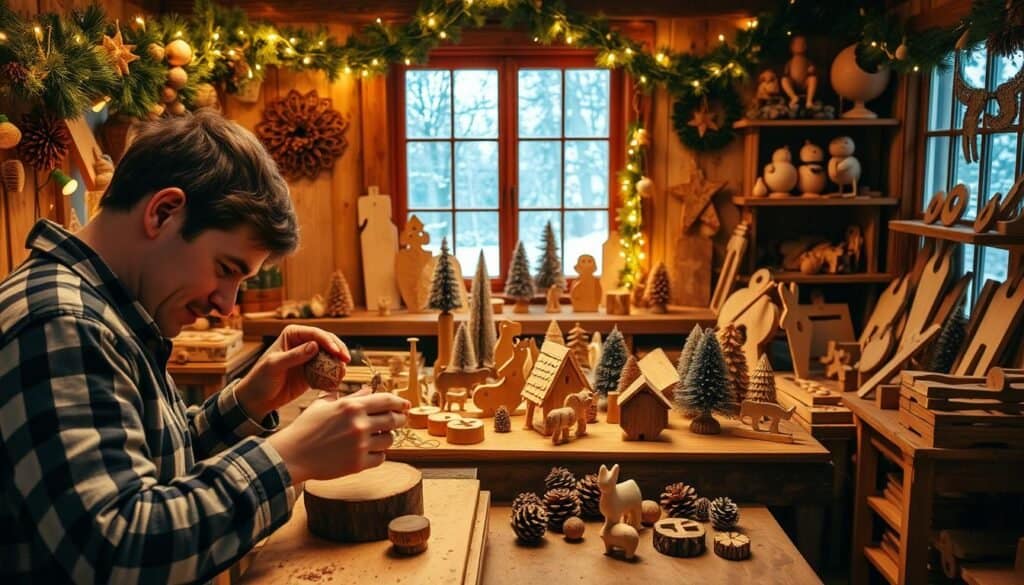 holiday woodcrafting