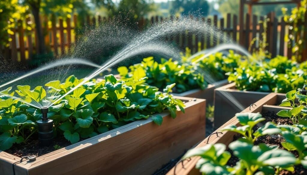 irrigation systems for raised garden beds