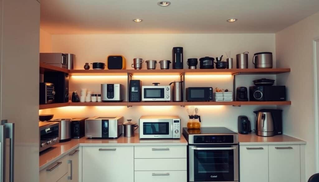 kitchen appliance storage ideas