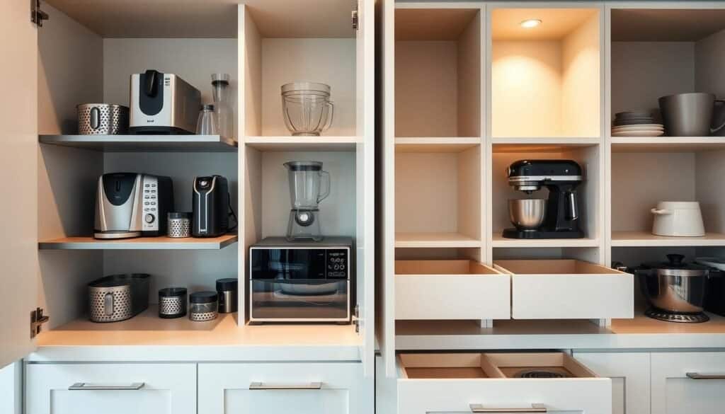 kitchen cabinet storage