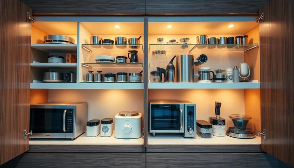 kitchen cabinet storage