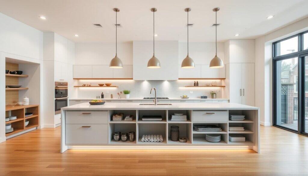 kitchen island storage