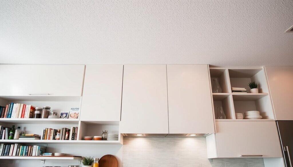 kitchen wall and ceiling storage