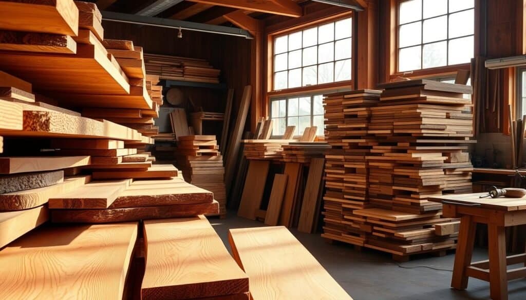 lumber selection