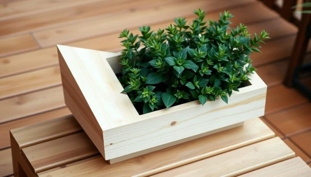 modern geometric planters