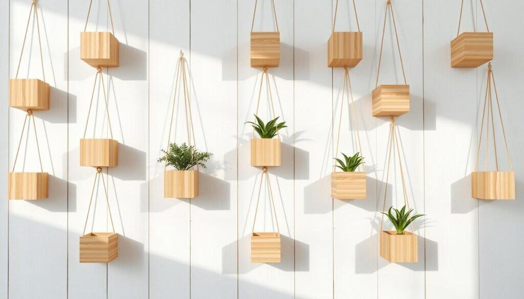 modern hanging planters