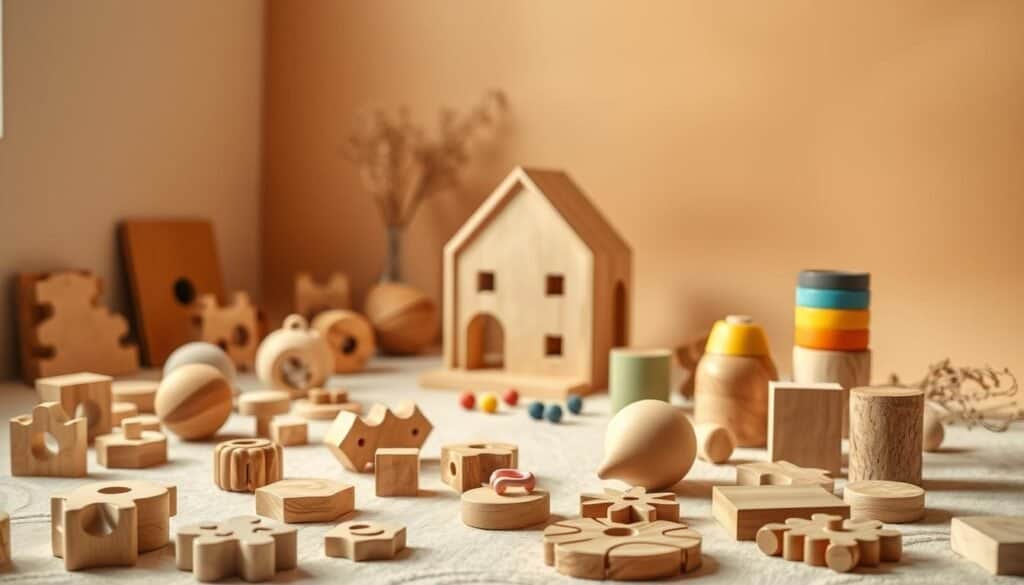 montessori-inspired wooden learning toys