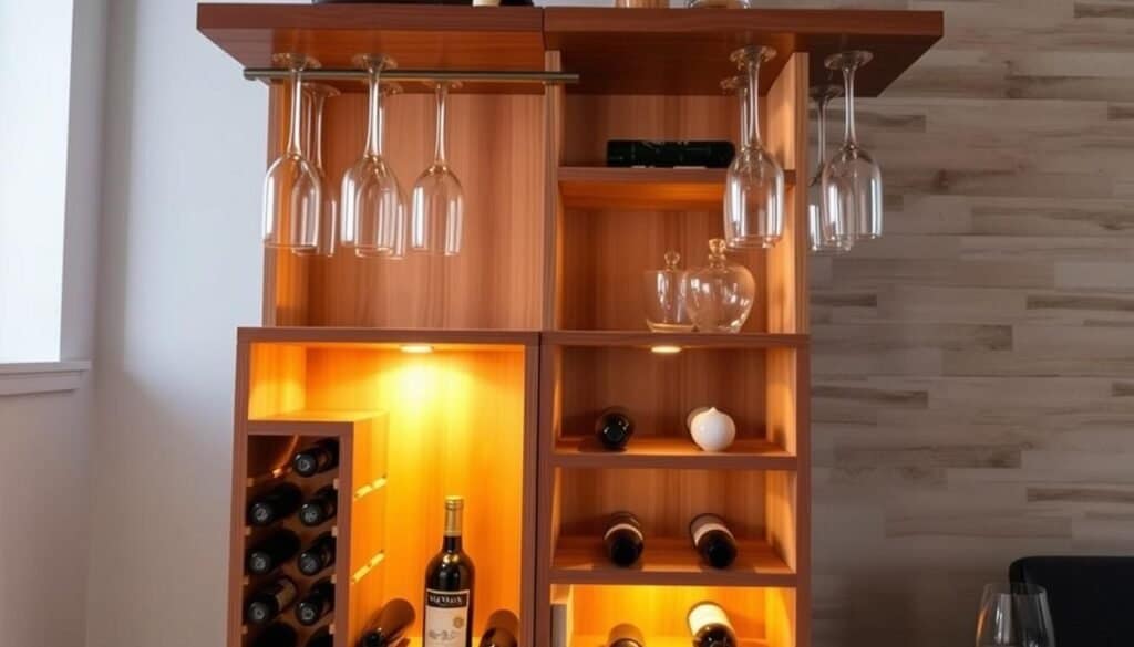 multi-functional wine rack