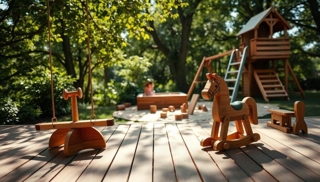 outdoor wooden toys