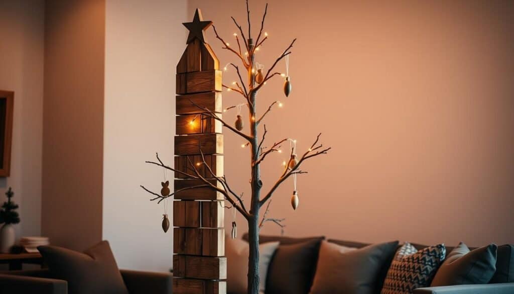 pallet wood Christmas tree