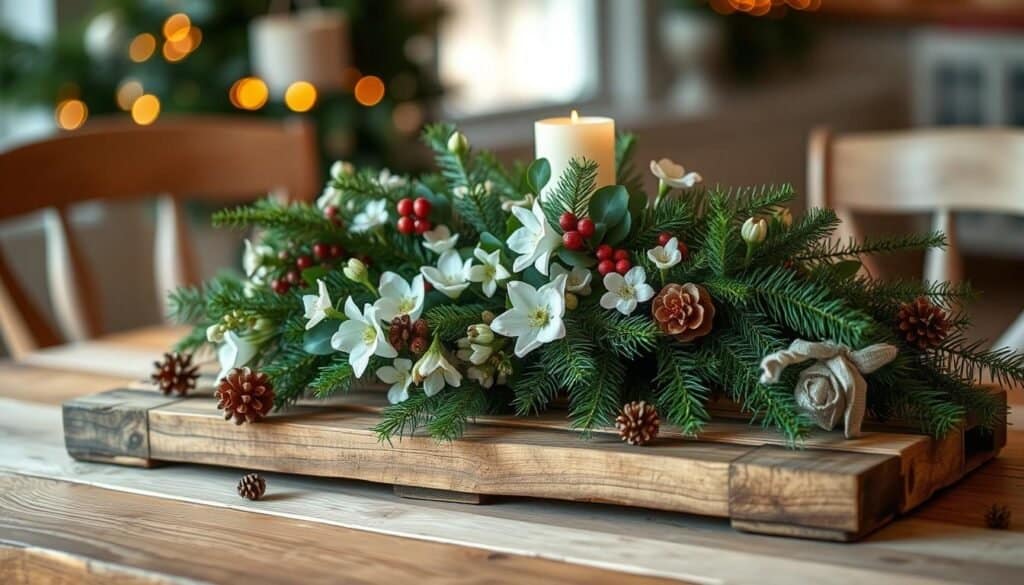 pallet wood centerpieces