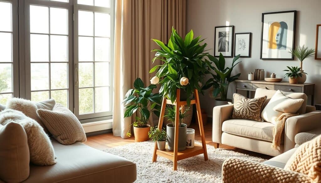 plant stand indoor living rooms