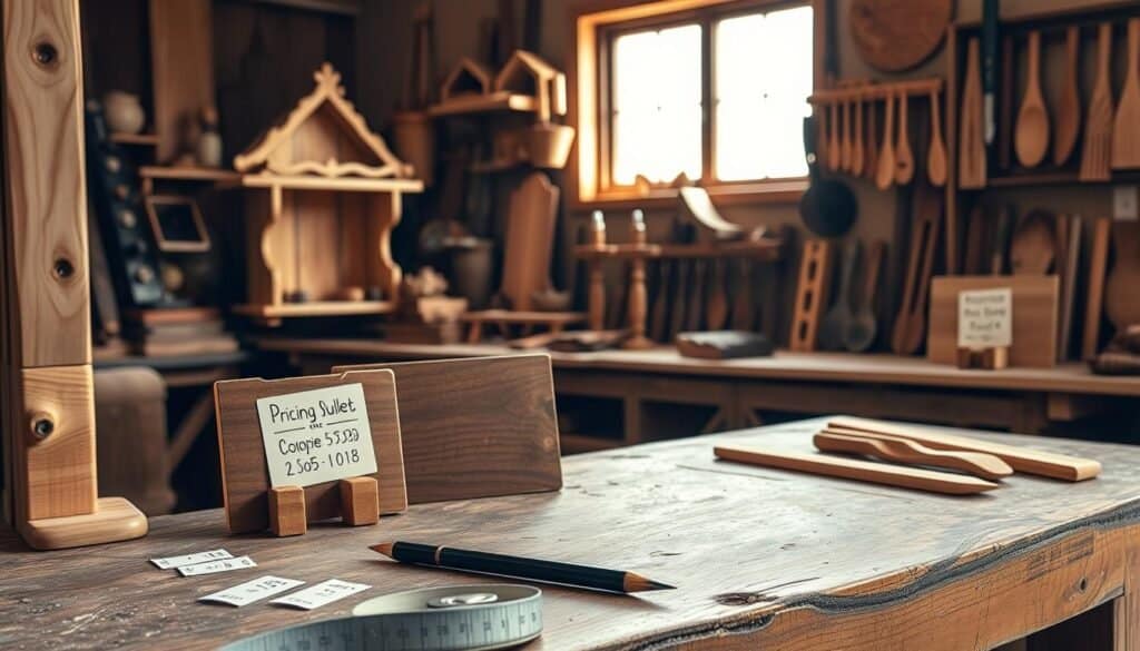 pricing handmade wood projects