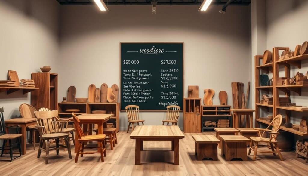 pricing woodworking products