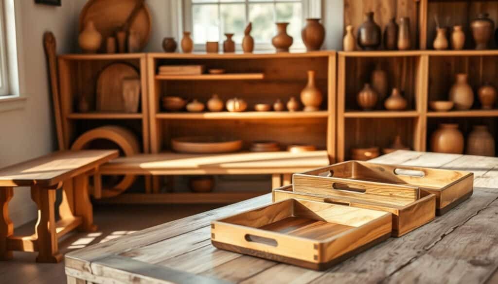 quality farmhouse-style wood crafts